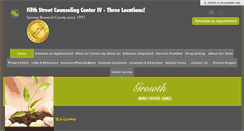 Desktop Screenshot of fifthstreetcounseling.org